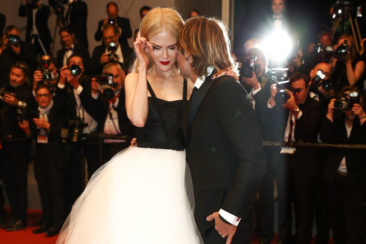 Nicole Kidman v Cannes s manželom Keithom Urbanom